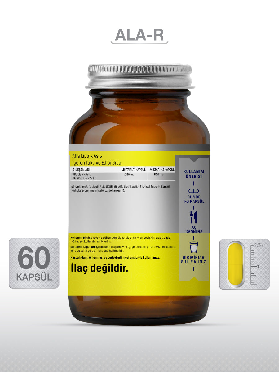 GOODDAY Na-R-ALFA LİPOİK ASİT 30 KAPSÜL