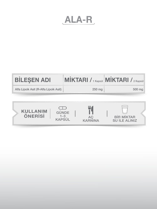 GOODDAY Na-R-ALFA LİPOİK ASİT 30 KAPSÜL