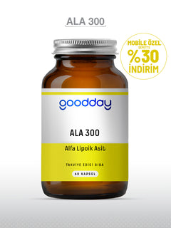GOODDAY ALFA LİPOİK ASİT (ALA 300)  60 KAPSÜL