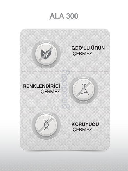 GOODDAY ALFA LİPOİK ASİT (ALA 300)  60 KAPSÜL