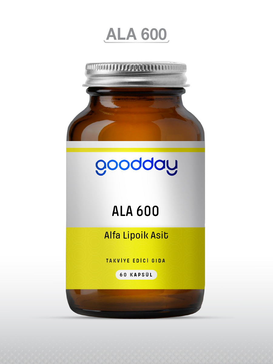 GOODDAY ALFA LİPOİK ASİT (ALA 600)  60 KAPSÜL