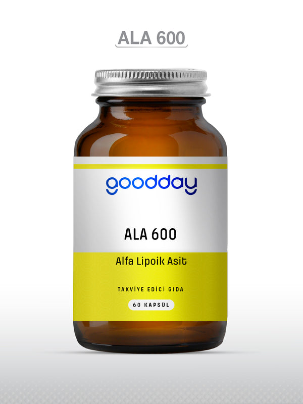 GOODDAY ALFA LİPOİK ASİT (ALA600)  60 KAPSÜL