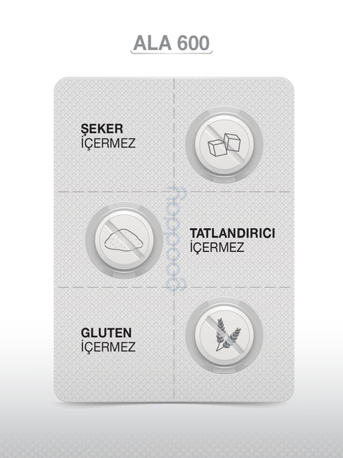 GOODDAY ALFA LİPOİK ASİT (ALA600)  60 KAPSÜL