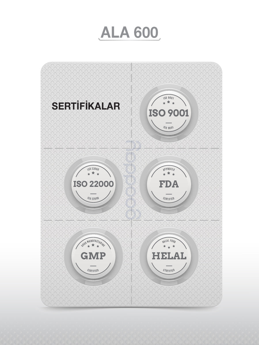 GOODDAY ALFA LİPOİK ASİT (ALA 600)  60 KAPSÜL