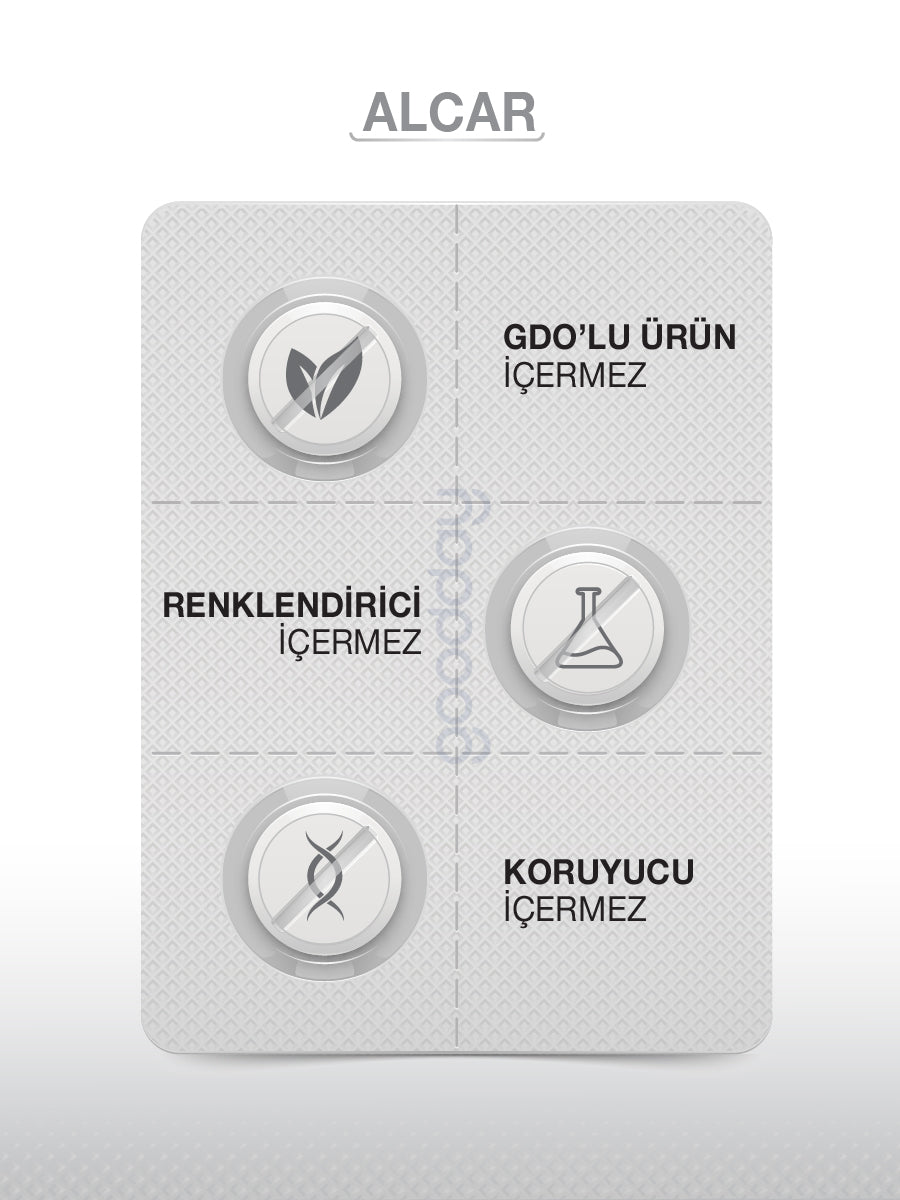 ALCAR (ASETİL L-KARNİTİN) 30 KAPSÜL