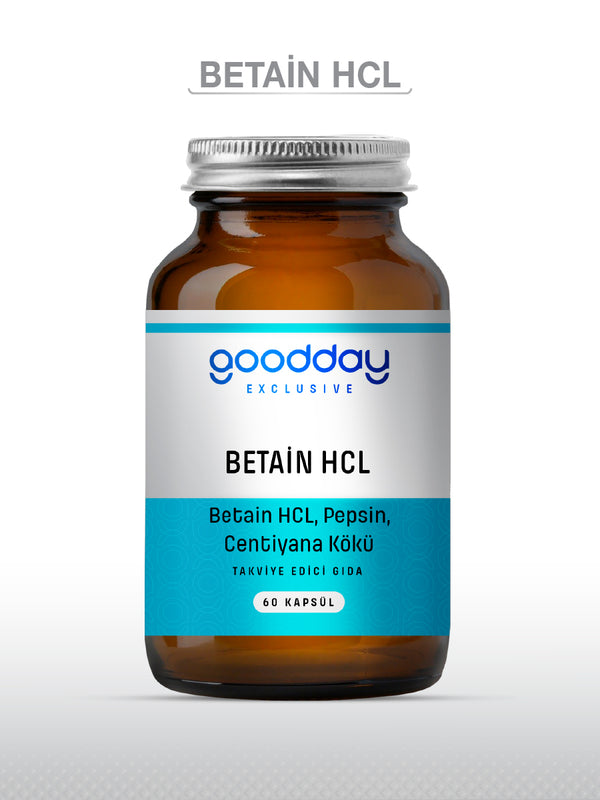 GOODDAY BETAİN HCL+ PEPSİN 60 KAPSÜL