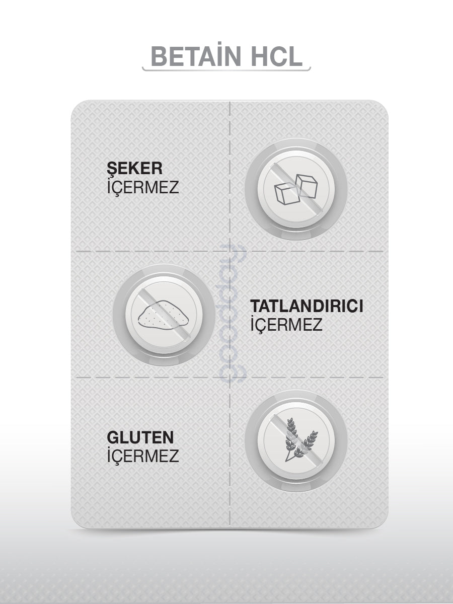 GOODDAY BETAİN HCL+ PEPSİN 60 KAPSÜL