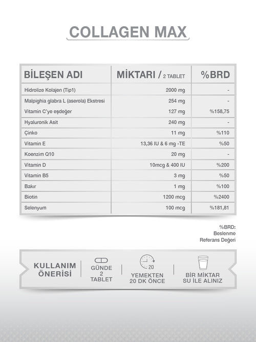 COLLAGEN MAX 30 TABLET