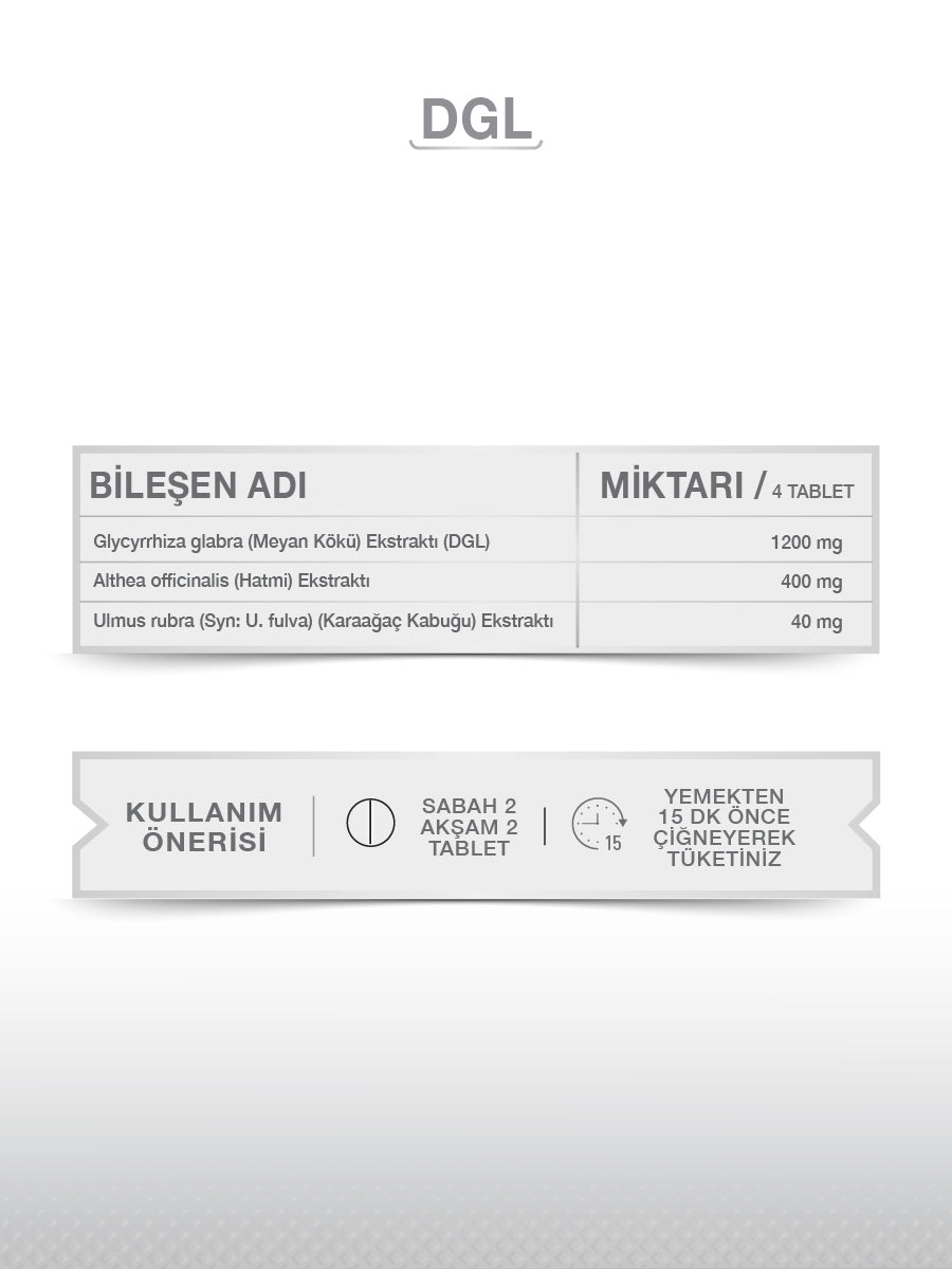 GOODDAY DGL 120 TABLET (ÇİĞNEME TABLET)