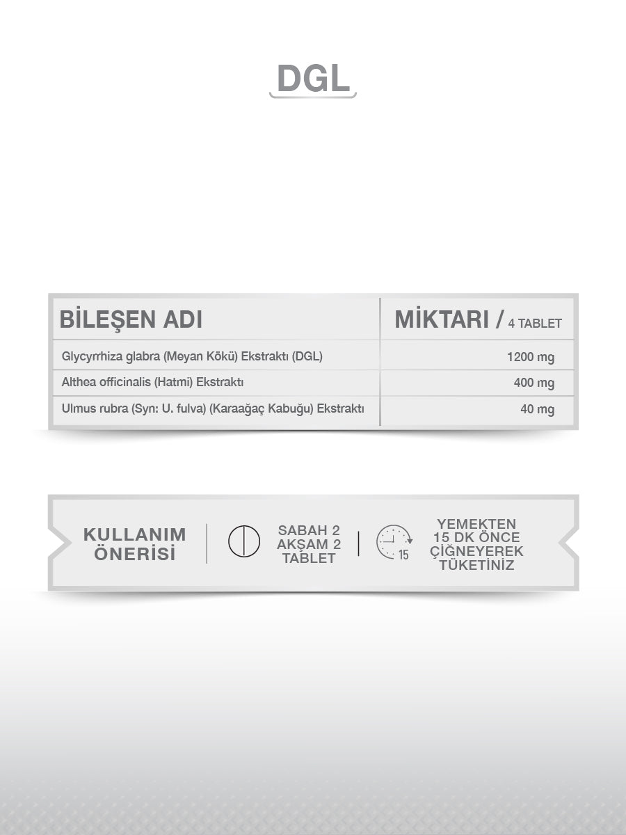 GOODDAY DGL 30 TABLET (ÇİĞNEME TABLET)