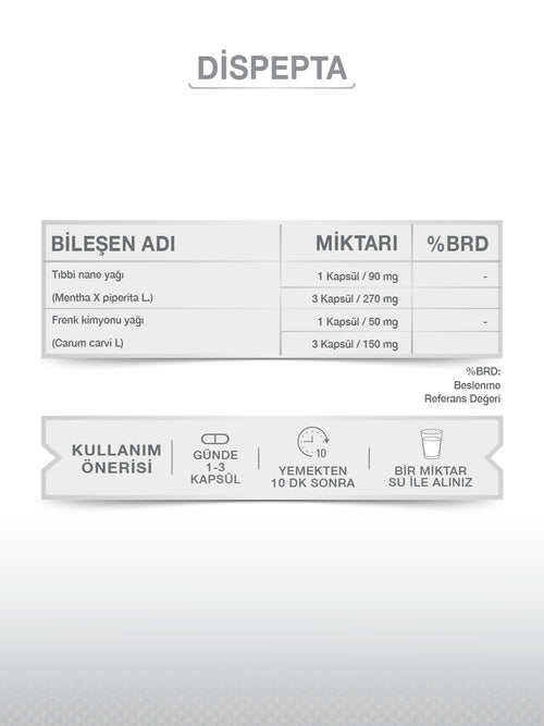 DİSPEPTA 30 LİKİT KAPSÜL