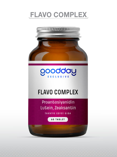 GOODDAY FLAVO COMPLEX 60 TABLET TAKVİYE EDİCİ GIDA