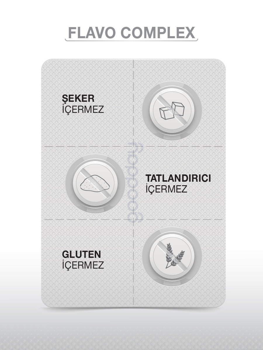GOODDAY FLAVO COMPLEX 60 TABLET TAKVİYE EDİCİ GIDA