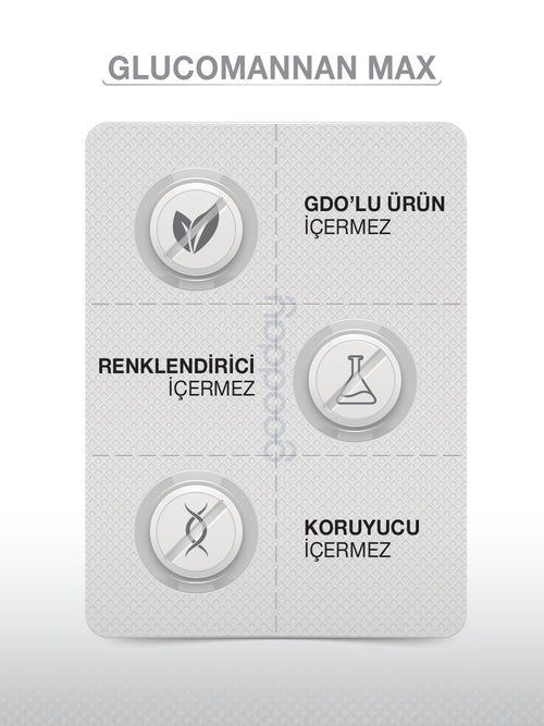 GLUCOMANNAN MAX 30 SAŞE