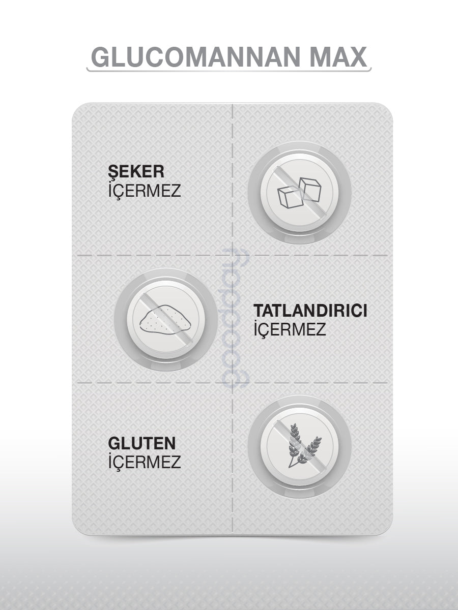 GLUCOMANNAN MAX 30 SAŞE