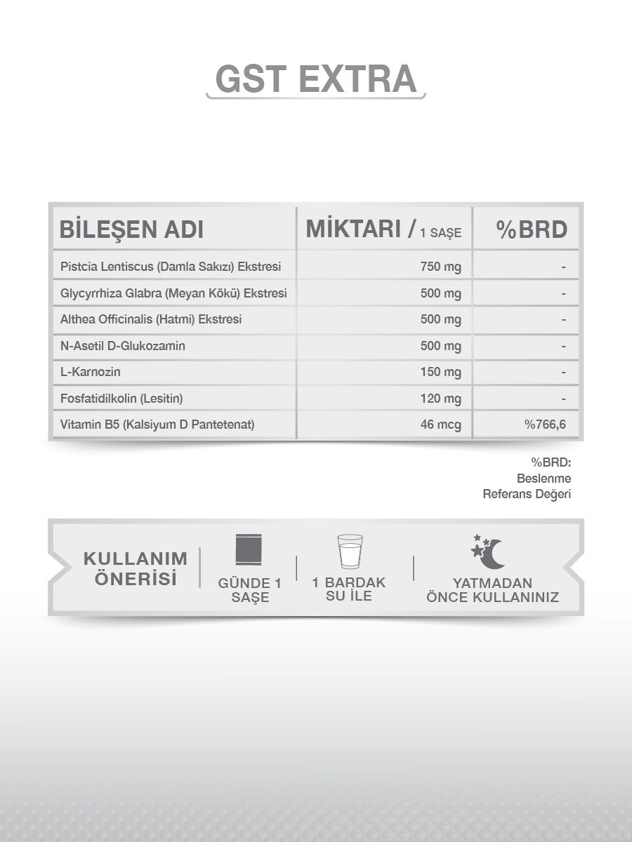 GOODDAY GST- EXTRA 30 SAŞE TAKVİYE EDİCİ GIDA
