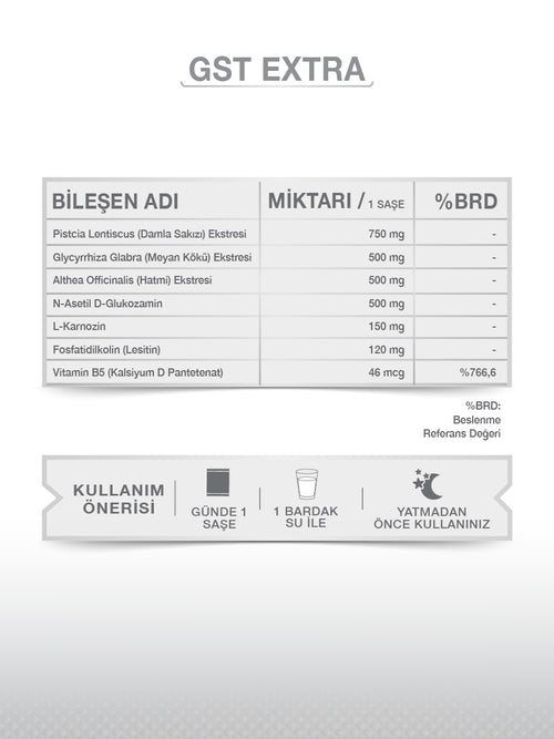 GOODDAY GST- EXTRA 30 SAŞE TAKVİYE EDİCİ GIDA