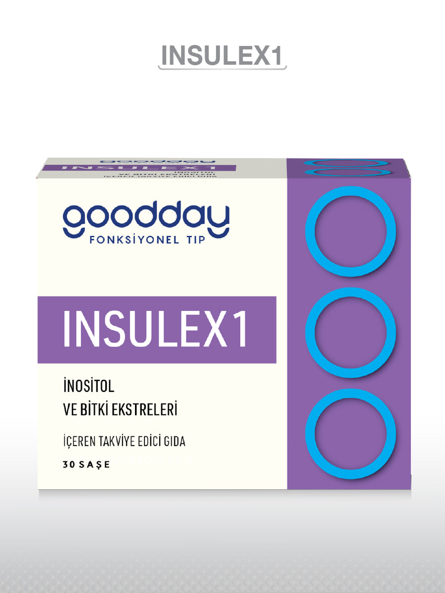 GOODDAY İNSULEX 1 30 SAŞE TAKVİYE EDİCİ GIDA