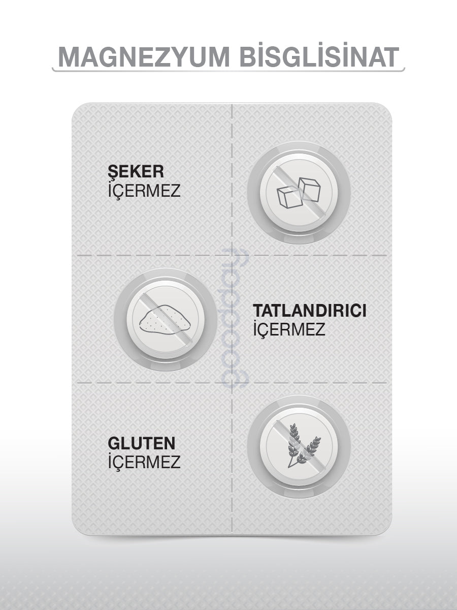 GOODDAY MAGNESIUM PLUS G (Mg. BİSGLİSİNAT) & P5P 30 SAŞE