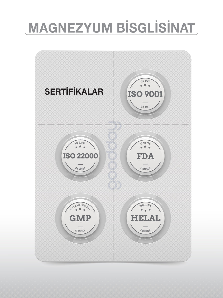 GOODDAY MAGNESIUM PLUS G (Mg. BİSGLİSİNAT) & P5P 30 SAŞE