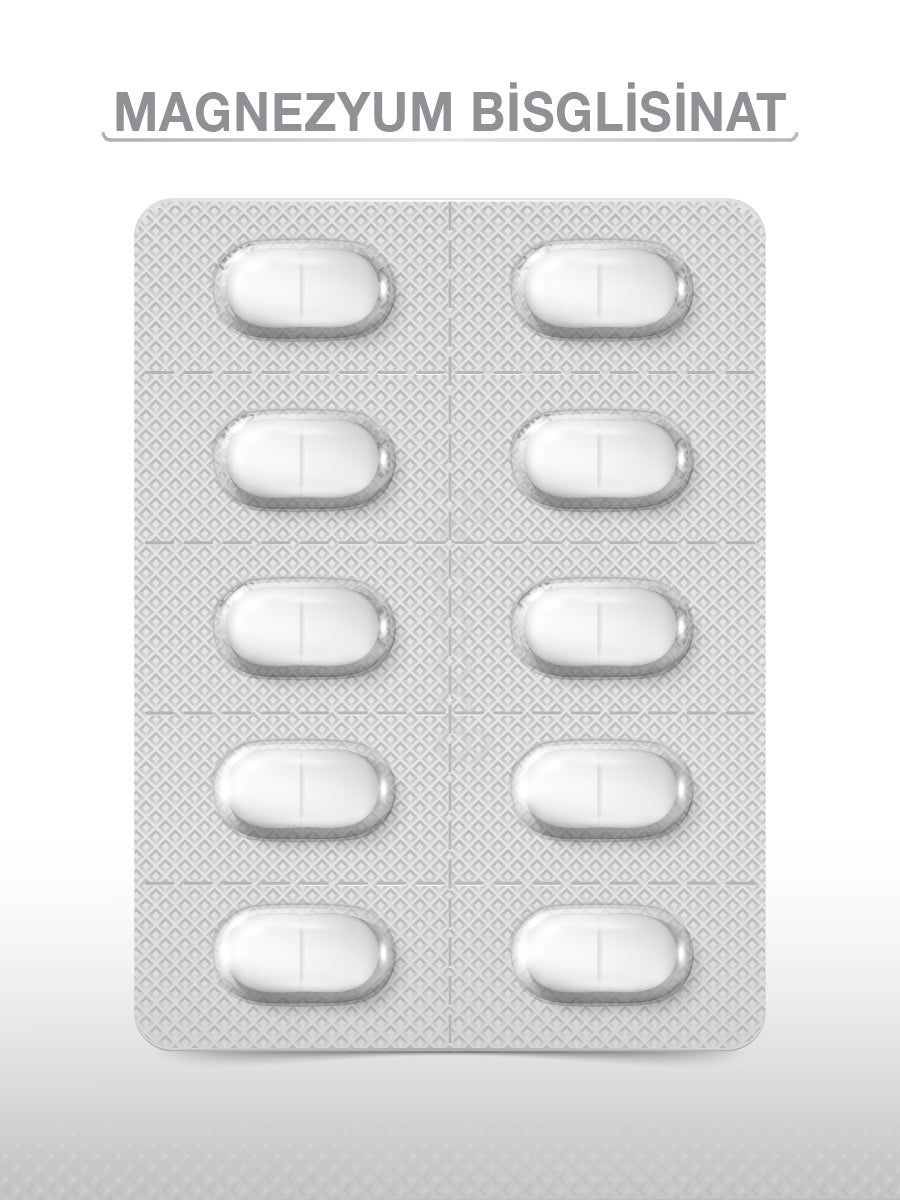 GOODDAY MAGNESIUM PLUS G (Mg. BİSGLİSİNAT) & P5P 30 TABLET