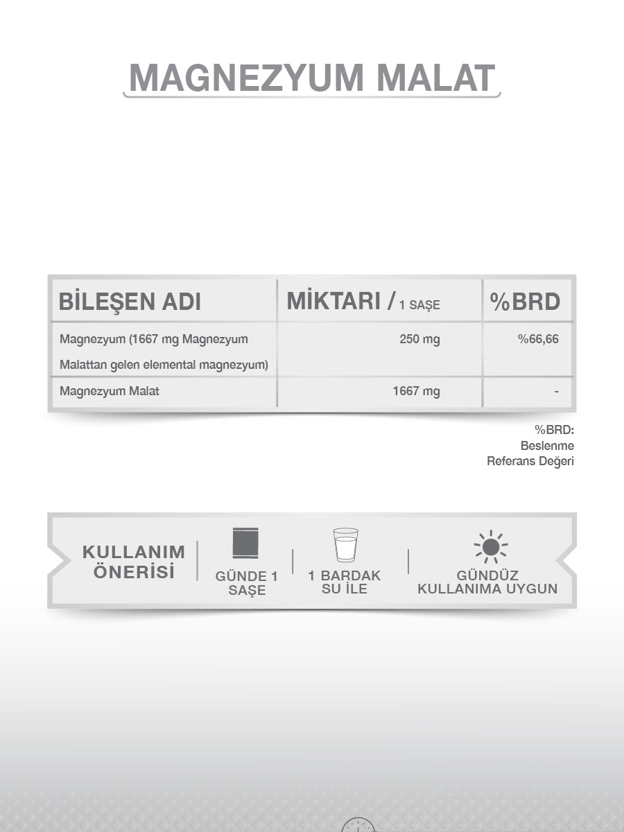 GOODDAY MAGNESIUM PLUS M (Mg.  MALAT) 30 SAŞE