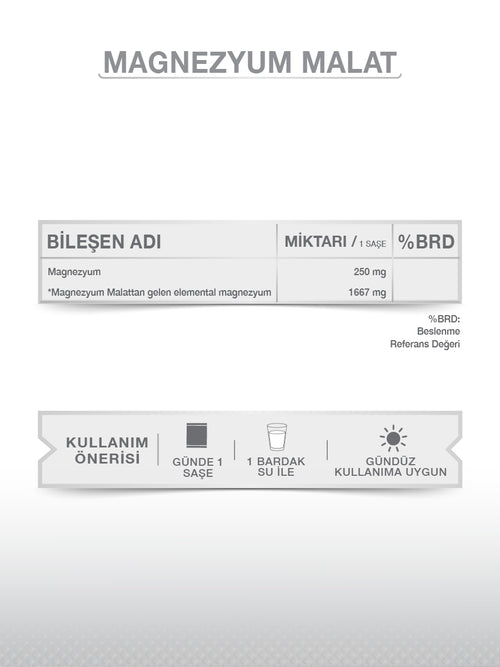 GOODDAY MAGNESIUM PLUS M (Mg.  MALAT) 30 SAŞE