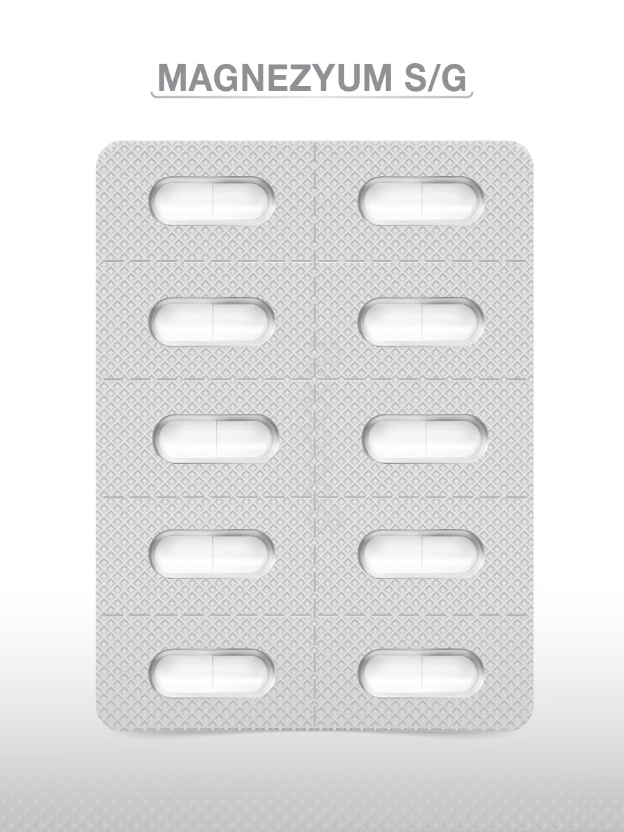 GOODDAY MAGNESIUM PLUS  S/G (BİSGLİSİNAT SİTRAT & P5P) 30 KAPSÜL