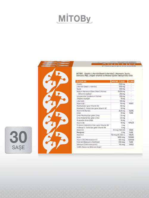 GOODDAY MİTOBY MULTİ VİTAMİN & MİNERAL 30 SAŞE