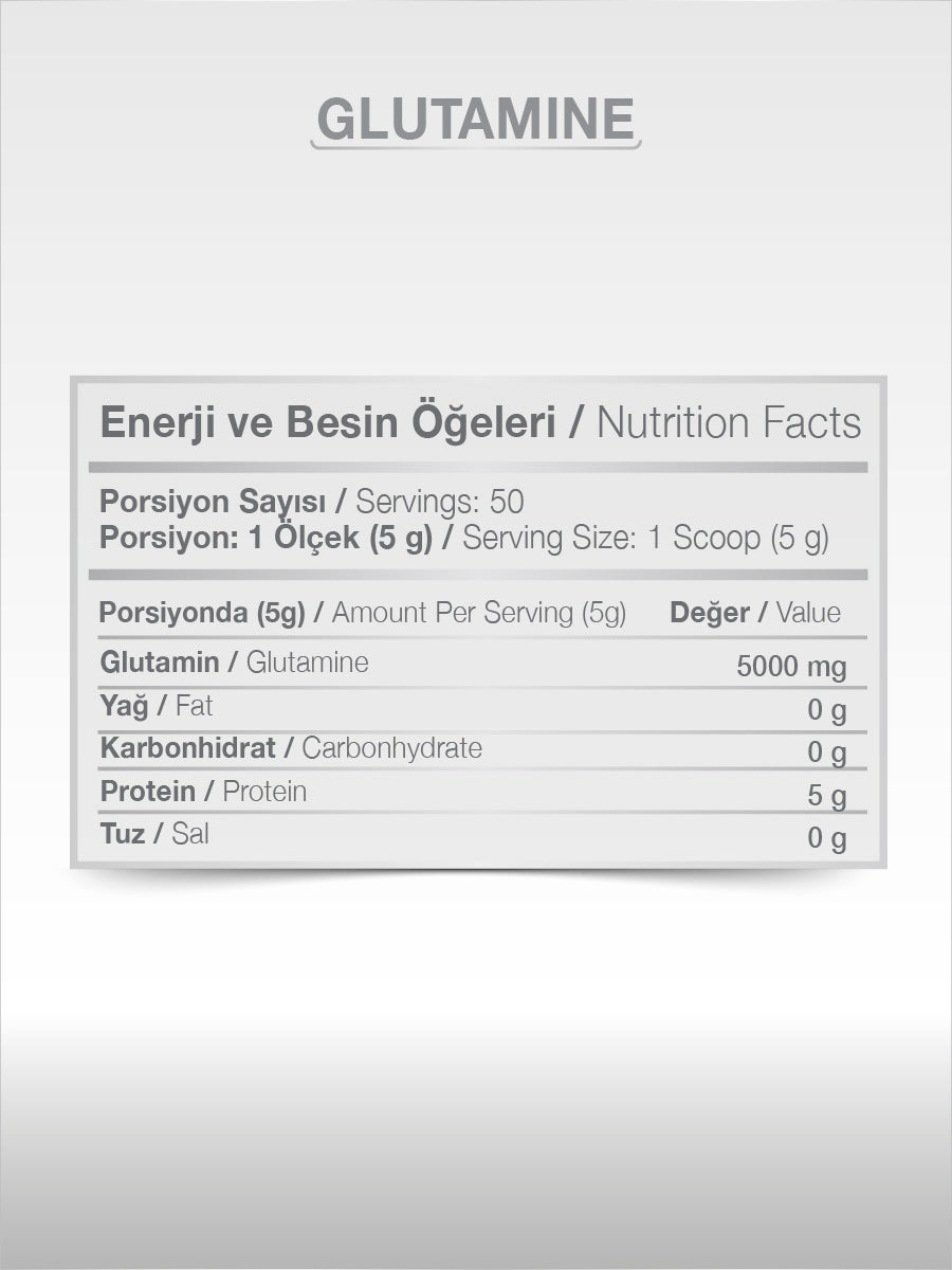 PAZU GLUTAMIN POWDER 250 GR