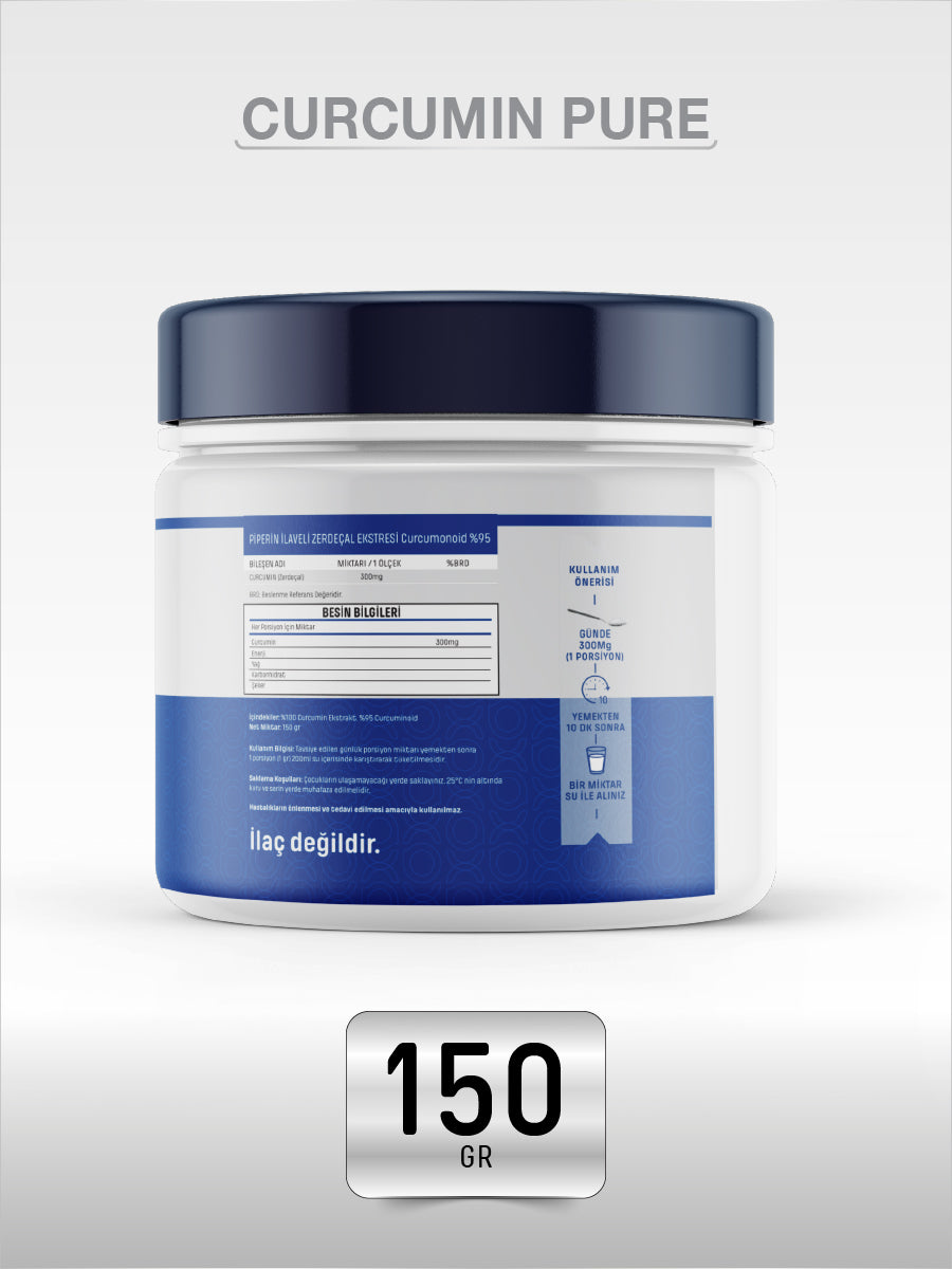 GOODDAY CURCUMİN POWDER 150 GR TAKVİYE EDİCİ GIDA