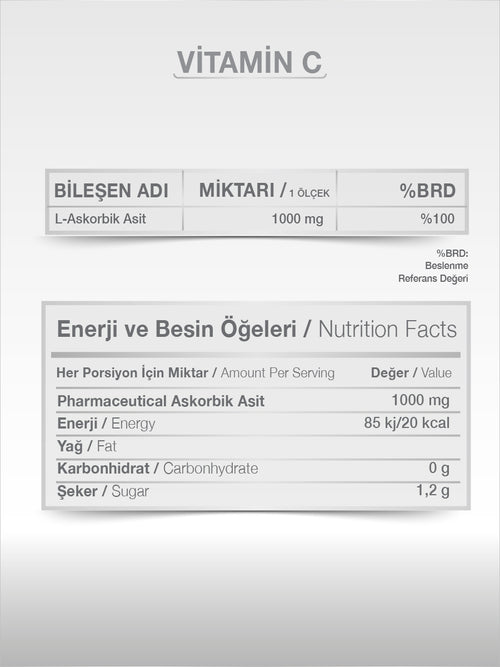 GOODDAY VİTAMİN C  400GR