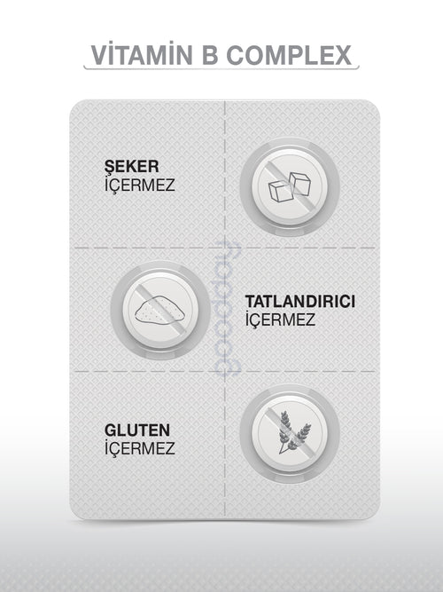 VİTAMİN B COMPLEX 60 TABLET