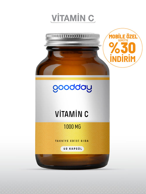 GOODDAY VİTAMİN C 1000 MG 60 KAPSÜL